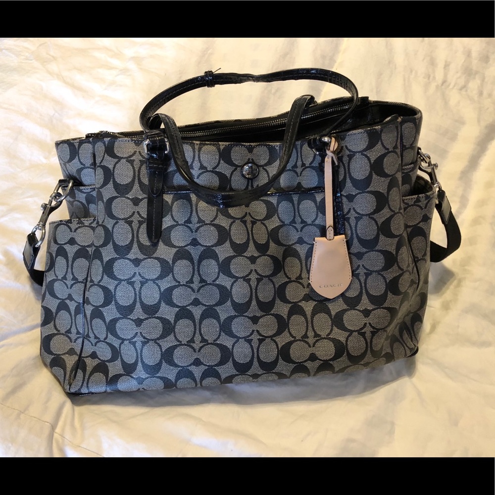 Coach large diaper bag